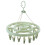 Foldable Clip Hanger with 12/18/24 Non-Slip Clips 1