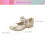 1Paire Chaussures Enfants Dorées Pour Course Extérieure 4