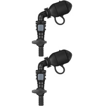 Lot de 2 valves et embouts buccaux de rechange pour poche à eau, compatibles avec la plupart des sacs à dos d'hydratation et des différentes