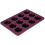 12-Cup Nonstick Aluminized Steel Muffin Pan, Beetroot 1