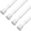 Verstelbare spanstang 28-48 inch, 1/2" diameter, 4 stuks 1