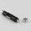 1Pcs Barrel-Shaped Digital Lcd Black Silver Multi Car Clock Thermometer Blue Backlight for Dashboard Use 5