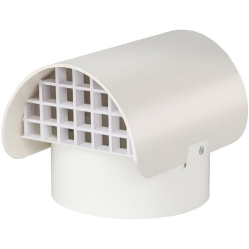 Καπάκι εξαερισμού ραδονίου PVC 4" για Schedule40Pipe – Συμβατό με ανεμιστήρες ραδονίου,