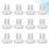 3Sets Clear Plastic Doll Fitting Holder for Stable Doll Display 10