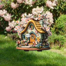 Estatuas de flores acrílicas en 2D para patio, jardín, terraza y decoración de macetas: regalos únicos de cumpleaños o inauguración de casa