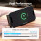 Chargeur de téléphone latéral avec câble à 90 et support intégré 6