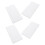 12Pcs White Electrical Panel Blank Plastic Covers for Home Use 3