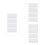 12Pcs White Electrical Panel Blank Plastic Covers for Home Use 8