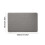 Plüsch-Sofakissen, grau, 70 x 120 cm, rutschfest 3