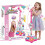 Set microfono e supporto per bambini con altezza regolabile, luci, effetto eco e altoparlante. 1