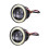 2Pièces Lampes Angel Eyes Blanches Stables Pour Phares Auto 10