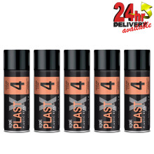 Upol PLAS/4F Plast X Texturecoat FINE Plastic Bumper Trim Paint  Aerosol X 5