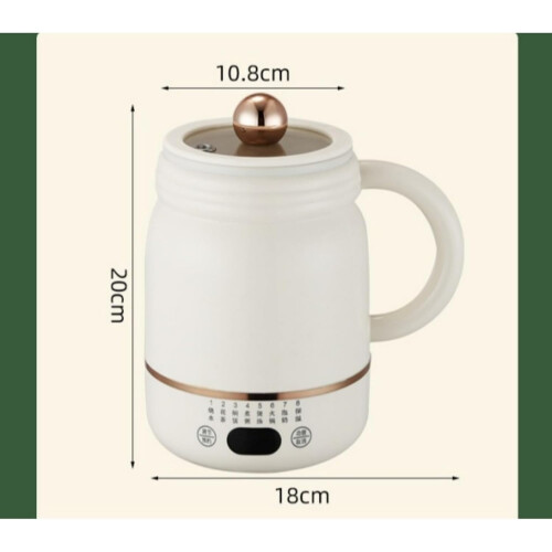 Draagbare elektrische kookmok 900 ml 1