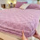 Protège-matelas en polaire corail, drap-housse violet 5