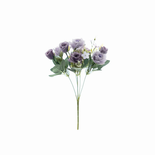 arbustos de rosas artificiais de lavanda de 30 cm (12 polegadas) 1