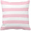Housse de coussin à rayures roses et blanches 30 x 50 cm 3
