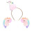 3Pièces Bandeaux Multi Usage Multicolores Décorations 2