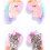 3Pièces Bandeaux Multi Usage Multicolores Décorations 10