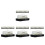 16Pièces Miniatures Maison Résine Argentée Décor Intérieur 3