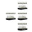 16Pièces Miniatures Maison Résine Argentée Décor Intérieur 5