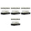 16Pièces Miniatures Maison Résine Argentée Décor Intérieur 6