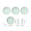 Osterkeksformen-Set – Hase, Ei, Huhn, ABS, 5-teilig 5