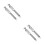 4Pièces Grattoir Écailles Poisson Acier Manual Cuisine Polyvalent 6