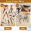 Bit Holder,11P Drill Bit Holder Keychain/3P Impact Drill Sockets Adapter/3P 1/4''Quick Hex Shank/ 105Right Angle Driver 4