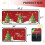 Christmas Kitchen Rug Set – Snowman Design, 2 Pieces 2