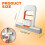 Mini foldable desktop mop with replaceable sponge head 2