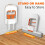 Mini foldable desktop mop with replaceable sponge head 3