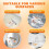 Mini foldable desktop mop with replaceable sponge head 6