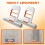 Mini foldable desktop mop with replaceable sponge head 7