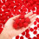 1000 rode glitterpompons 1,2–1,5 cm 4