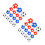 30Pcs Table Soccer Foosball Balls Plastic Replacement Game Accessories 4