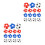 30Pcs Table Soccer Foosball Balls Plastic Replacement Game Accessories 8