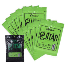 Orphee TX-3 Single G-String (.023) for Acoustic Folk Guitar – 10-Pack, High-Carbon Steel Core, 75/25 Phosphor Bronze, Extra Light Tension