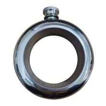 Stainless Steel Portable Bracelet Hip Flask, Flask Bracelet, Bangle Flask Bracelets, Crystal Decanter Stainless Steel Wine Pot for Men Women