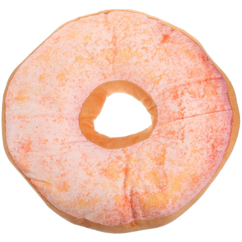 Coussin rond en forme de donut - 18 cm