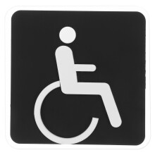 Akadálymentesített WC tábla 1 csomag