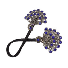 HEVIRGO Haarclip in Pfauenform – Dutt-Maker für Damen, Pfauenfrisur, Haarknoten-Lockenstab, einfach und schnell zum Einrasten,