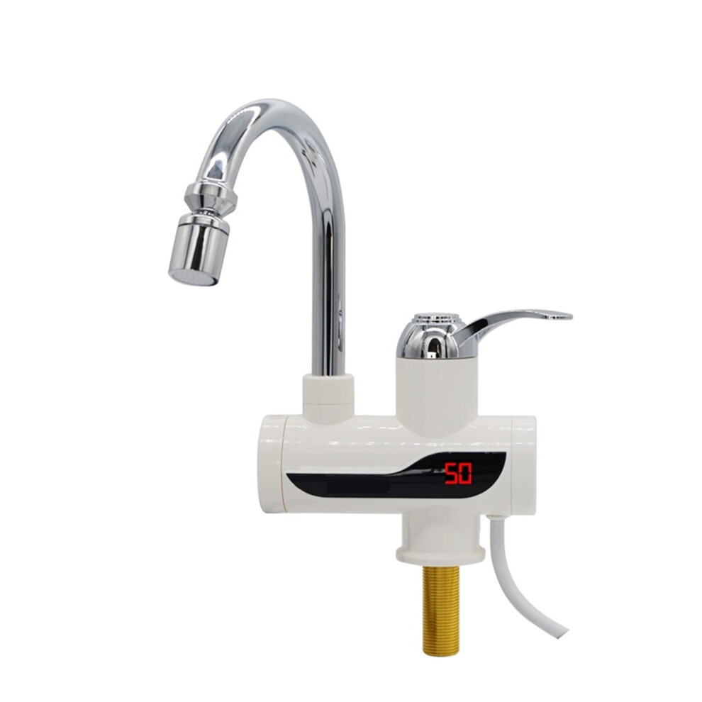 Electric Tankless Water Heater Faucet 3000W With Temp 9097180028826