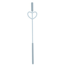 Spazzola per la pulizia in silicone extra lunga da 30 cm (11,81 pollici), riutilizzabile, flessibile, in morbido silicone alimentare per bottiglie,