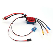 Controlador electrónico de velocidad (ESC) sin escobillas 25a35A resistente al agua para coches y camiones todoterreno a control remoto de escala