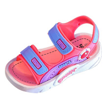 Ediodpoh Boys Double Adjustable Strap Lightweight Sandals Kids Fashion Sport Sandals Outdoor Athletic Casual Sandals Beach Shoes Hot Pink_001 11