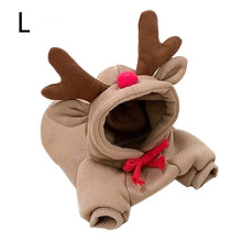 Roupa de lã polar para cães de porte médio e pequeno, ideal para o outono e inverno, perfeita para festas de aniversário caninas e para animais