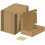 Pacote com 40 caixas de papelão ondulado pequenas de 9x6x2 polegadas para envio postal, na cor marrom. 1