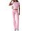 Ensemble pantalon slim uni rose L 1