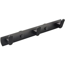 Crochets magnétiques robustes pour réfrigérateur, armoire métallique, porte – Noir mat, 3 crochets, compatibles avec les surfaces en acier