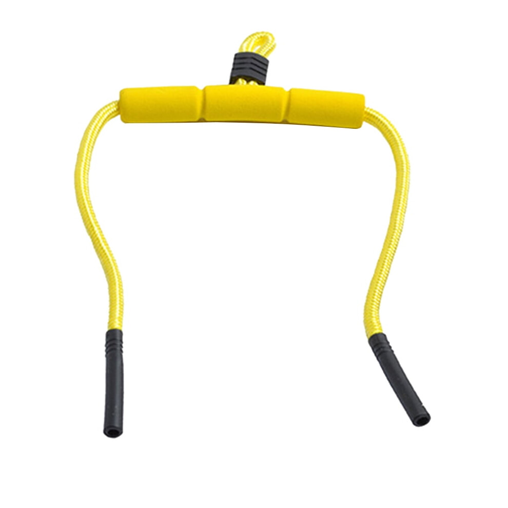 Yellow Eyeglass Holder Adjustable Eyewear Retainer Universal Eyeglasses Lanyard Cord (Yellow)
